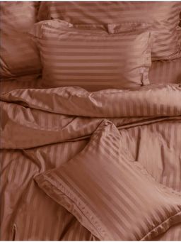 Sleeping Owls- because your sleep matters - Rust Pillow Covers (Pack Of 2)