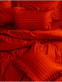 Sleeping Owls- because your sleep matters - Red Pillow Covers (Pack Of 2)