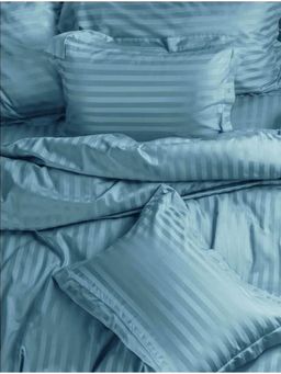 Sleeping Owls- because your sleep matters - Jean Blue Pillow Covers (Pack Of 2)