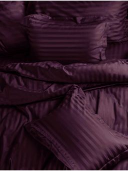 Sleeping Owls- because your sleep matters - Plum Pillow Covers (Pack Of 2)