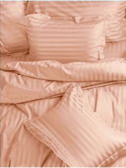 Sleeping Owls- because your sleep matters - Peach Pillow Covers (Pack Of 2)