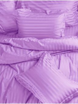 Sleeping Owls- because your sleep matters - Lavender Pillow Covers (Pack Of 2)