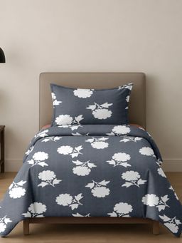 Sleeping Owls- because your sleep matters - Printed Allure Bedsheet with Pillow Cover (Single)