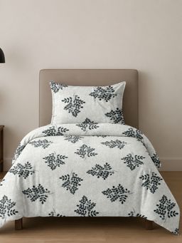 Sleeping Owls- because your sleep matters - Printed Allure Bedsheet with Pillow Cover (Single)