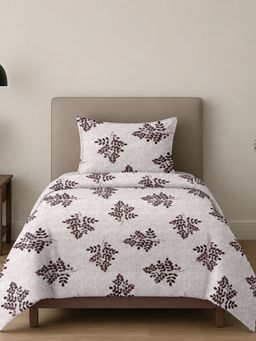 Sleeping Owls- because your sleep matters - Printed Allure Bedsheet with Pillow Cover (Single)