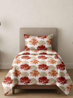 Sleeping Owls- because your sleep matters - Printed Allure Bedsheet with Pillow Cover (Single)