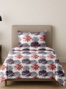 Sleeping Owls- because your sleep matters - Printed Allure Bedsheet with Pillow Cover (Single)