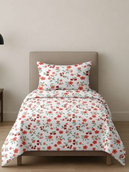 Sleeping Owls- because your sleep matters - Printed Allure Bedsheet with Pillow Cover (Single)
