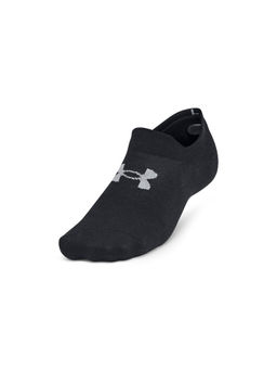 Under Armour - Unisex Essential Ultra Black Low Socks (Pack of 6)