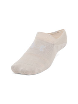 Under Armour - Unisex Essential Ultra Brown Low Socks (Pack of 6)