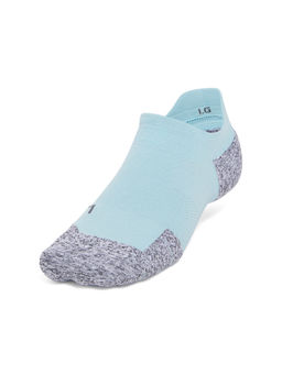 Under Armour - Unisex Armour Dry Run Blue No Show Socks (Pack of 3)