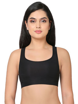Wacoal - Sports Lover Non-padded Wired Full Coverage Sports Bra Black