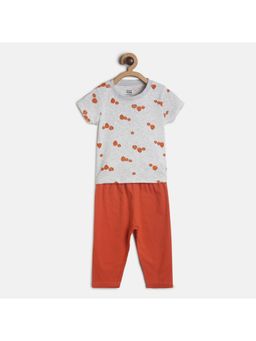 MINI KLUB - Baby Boys Grey T-shirt & Bottom (Set of 2)