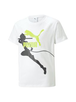 Puma - X Miraculous Unisex White T-Shirts