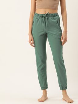 Clt.s - Women Green Slim Fit Joggers