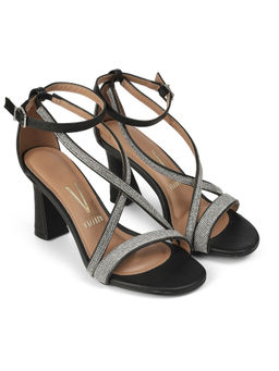 Vizzano - Block Sandal Heels Black