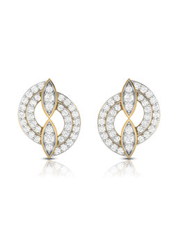 Fiona Diamonds - Futuristic Lab Grown Diamond Earrings