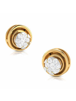 Fiona Diamonds - Hollow Lab Grown Diamond Earrings