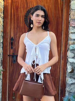 Tandul - Women White Solid Top