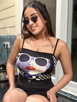 Tandul - Women Multi-Color Sleeveless Top