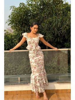 Myclo - Amore Printed Top with Skirt (Set of 2)