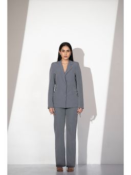 Myclo - Sophisticated Grey Blazer and Pant (Set of 2)