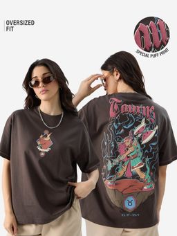 The Souled Store - Zodiac Taurus Women Oversized T-Shirt