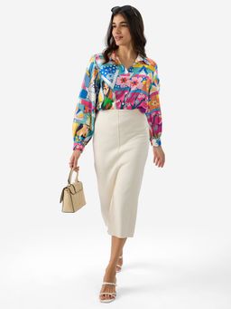 The Souled Store - Official Disney Mulans Garden Women Shirt