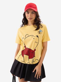 The Souled Store - Winnie The Pooh Chasing Bees Women T-Shirt