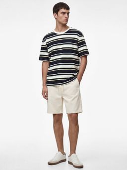 Koton - White Baggy Denim Shorts