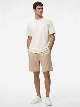 Koton - Beige Drawstring Shorts