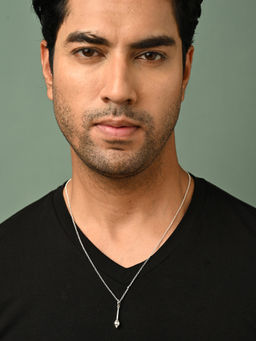 CLARA - 925 Silver Platinum Plated Religious Hanumanji Gada Men Pendant Necklace