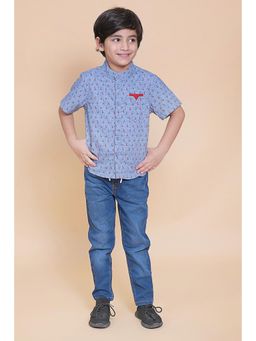 ZACH & KIKI - Anchor Print Shirt