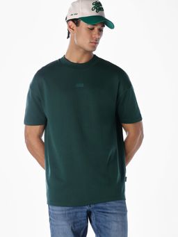 Jack & Jones - Men Oversized Green T-Shirt
