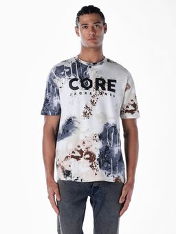 Jack & Jones - Men Oversized White T-Shirt