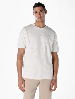 Jack & Jones - Men Oversized White T-Shirt
