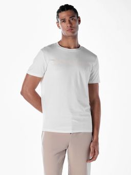 Jack & Jones - Men Regular Fit White T-Shirt