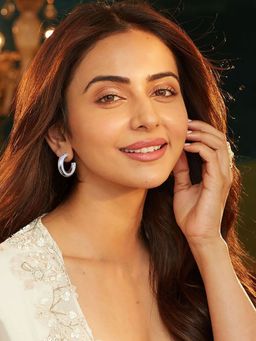 Accessher - Silver-Tone Chunky Hoop Earrings