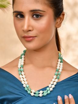 Silvermerc Designs - Traditional Pearl Necklace For Women