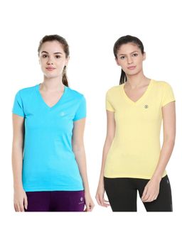 Bodycare - Bodyactive Pack Of 2 Women'S Tshirt - Multi-Color