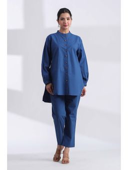JAIPURRANG - Blue Colour Cotton Co-Ord (Set of 2)