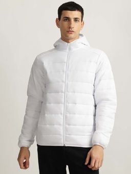 LINDBERGH - White Solid Puffer Jacket