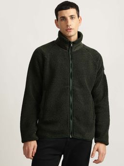 LINDBERGH - Green Solid Bomber Jacket