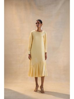 Vedika M - Yellow Sunshine Midi Dress