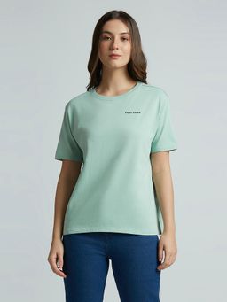 Pepe Jeans - Light Green Back Graphic Print Short Sleeves T-Shirt
