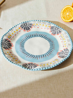 Teal by CHUMBAK - Pixel Shell Dinner Plate