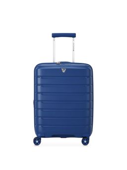 Roncato - BUTTERFLY Blue Notte Color Polypropylene Material Hard 21" Cabin Trolley