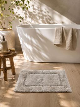Mason Home - Mellow Anti Slip Tufted Cotton Bath Mat - Beige