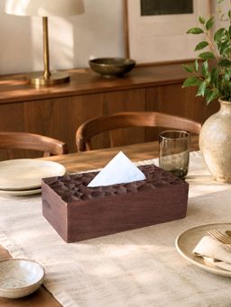 Mason Home - Terrain Wooden Tissue Box