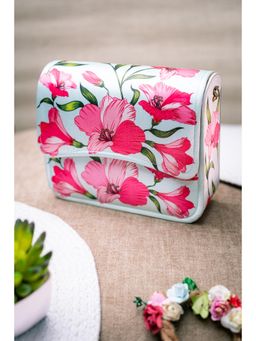 NR by Nidhi Rathi - Floral Printed Casual Foldover Clutch Bag